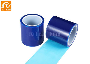 Protección plástica transparente del refrigerador de la cinta de la película protectora de los colores PE del azul